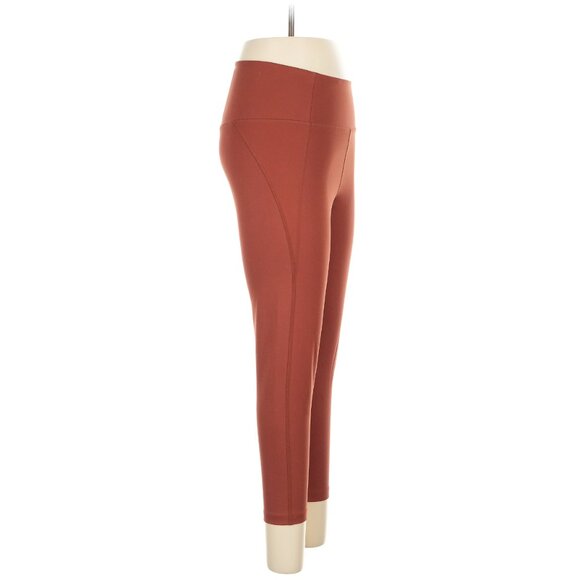 Anthropologie Girlfriend Collective Brown High-Rise Leggings | Size L - Picture 3 of 4